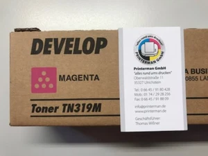 Tóner DEVELOP TN319M Magenta INEO +360 NUEVO, OVP, Konica Minolta Bizhub - Imagen 1 de 1