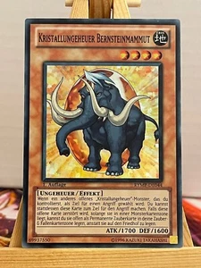Kristallungeheuer Bernsteinmammut RYMP-DE044 Super Rare Deutsch NM YUGIOH - Bild 1 von 1