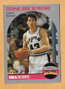 Frank Brickowski San Antoinio Spurs #265 NBA Hoops 1990-91 - Imagen 1 de 2