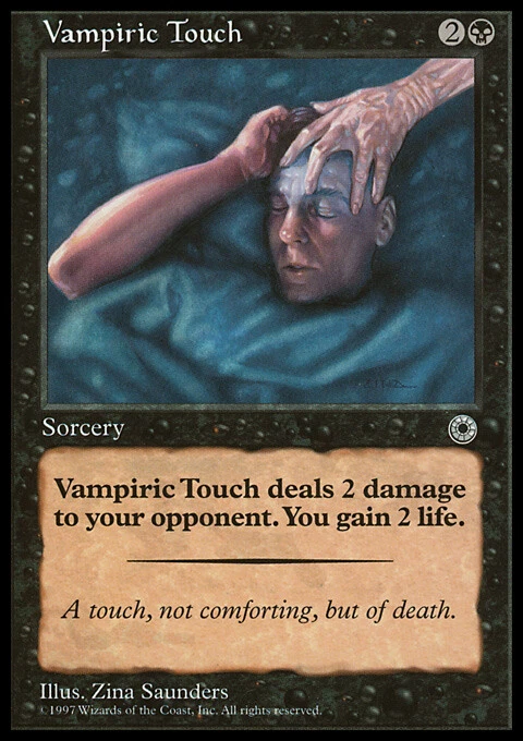 Magic the Gathering MTG Vampiric Touch (115) Portal   LP - Image 1 of 1
