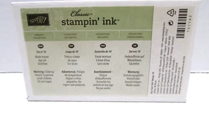 NEW 10 Pack of BRIGHTS CLASSIC Stampin Up! Retired Rare Ink Refill REINKERs .5oz - Picture 1 of 4