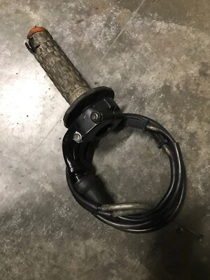 07 2007 KAWASAKI ZX1400 ZX14 ZX14R NINJA TWIST GRIP, THROTTLE, CABLES #Y65 - Изображение 1 из 4