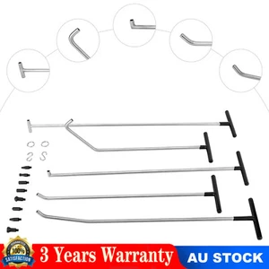 Auto Body PDR Tools Push Rods Kit Paintless Dent Repair Hail Removal Tool Set - Picture 1 of 24