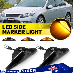 2X Fit For Ford Falcon XT XR6 Side Guard Indicators Led Flasher Lights 1065645 - Picture 1 of 1