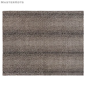 Antelope - Mink, Hand-Tufted 100% Wool Soft Area Rug Carpet - Picture 1 of 3