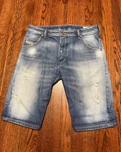 RAR 🔥 DIESEL KROSHORT Herren W32 Shorts Jeans 100% AUTHENTISCH 🔥 Made in Italy - Bild 1 von 13