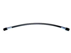 3AN 12" NITROUS OXIDE STAINLESS BRAIDED LINE TOTAL BLACKOUT - Picture 1 of 1