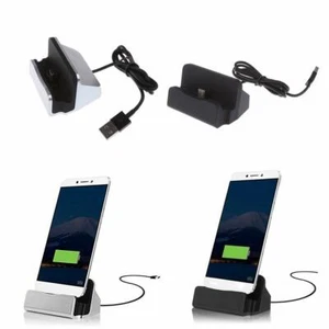Ladestation Dockingstation Sync Dock Adapter für Micro-USB Schnittstelle Android Handy - Bild 1 von 11
