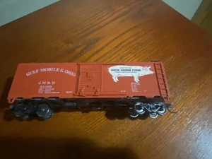 Athearn HO Scale GM&O 40' Boxcar w/Custom Dick Herm Firm Ad Peoria, Illinois IL - Picture 1 of 4