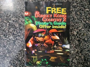 Donkey Kong Country 2 SNES Players Guide Insert  - Bild 1 von 4