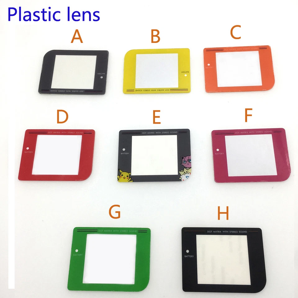 Glass & Plastic Protective Screen Lens for Nintendo Gameboy Classic GBO - Image 1 of 4
