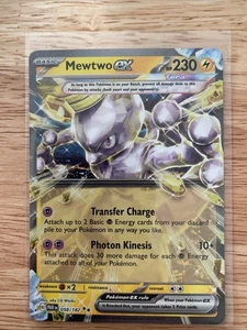Mewtwo ex 058/182 Sv04: Paradox Rift Holo - Picture 1 of 1