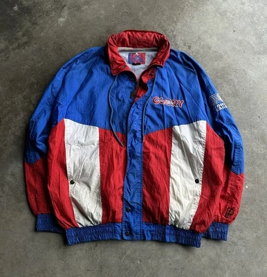 Vintage RARE Ohio Glory WLAF World Pro Player Windbreaker Jacket Size Large - Image 1 of 4