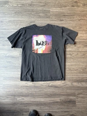 Vintage 90’s BUSH Razorblade Suitcase Band T-shirt Black Short Sleeve XL  - Image 1 of 4
