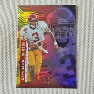 Keyshawn Johnson 2023 Panini Chronicles Illusions Draft Picks USC Card No 18 - Bild 1 von 2