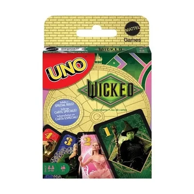 Wicked - UNO Game - Mattel - America's #1  Brand of Family Game!! - Image 1 of 4