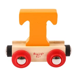 Bigjigs Rail Rail Name Letter T (Orange) - Imagen 1 de 1
