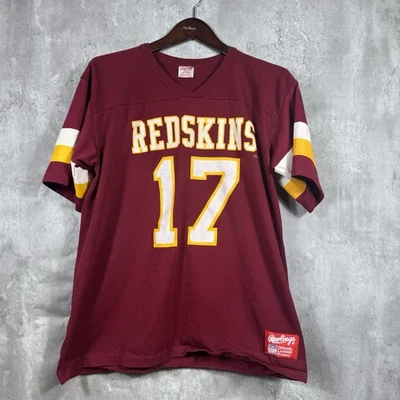 Camisa De Colección Washington Redskins Para Hombres XL Camisa Rawlings Manga Granate Foto 1 de 4