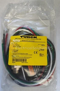NEW  TURCK RSF44-1M/NPT  POWERFAST MALE RECEPTACLE, U-32473 - FREE SHIPPING - Picture 1 of 7