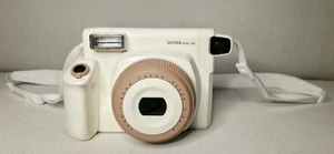 Fujifilm Instax Wide 300 White Toffee Instant Camera - RARE - FULLY TESTED - Picture 1 of 12