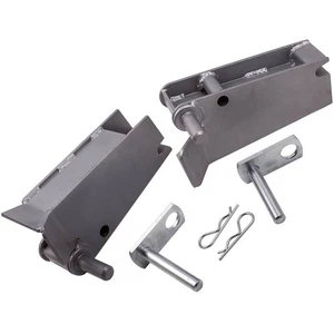 Right Left Hand Mount Mounting Pockets Snow Plow Thrower Parts for Western 67858 - Picture 1 of 11