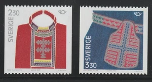 Sweden 1989 Sc # 1733-34 MNH OG - Picture 1 of 1