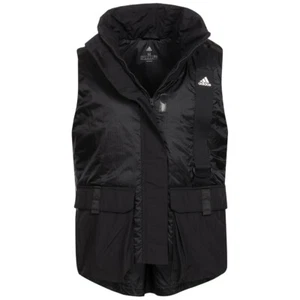 Adidas Utilitas Anorak Hombre Mujer Aire Libre Chaqueta Chaleco Negro Beis Nuevo - Imagen 1 de 2
