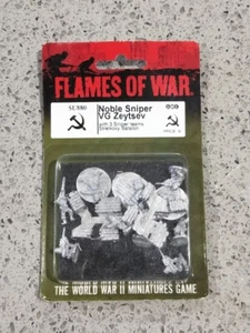 Flames of War - Soviet Nobel Sniper VG Zaytsev SU880 'Metal' (New) - Picture 1 of 8