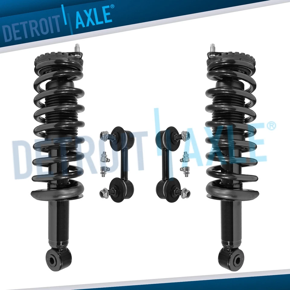 Rear Struts w/ Coil Spring Assembly Sway Bars Kit for 2000 - 2004 Subaru Legacy - Изображение 1 из 4