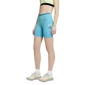 NIKE TRAIL WOMENS DRI FIT EPIC LUX RUNNING TIGHT SHORTS SIZE XL $65 - Picture 1 of 3