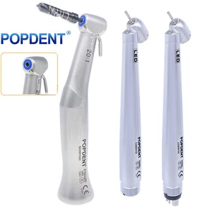 POPDENT Dental 20:1 Implant Contra Angle/45°Surgical LED High Speed Handpiece - Picture 1 of 20