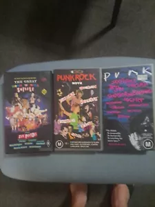 vhs movies.The great RocknRoll Swindle. the Punk Rock Movie, Punk Compilation. - Picture 1 of 4