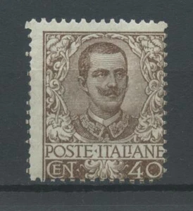 REGNO 1901 FLOREALE 40C. ** - Picture 1 of 1