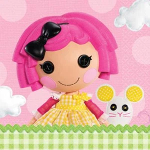 LaLaLoopsy Luncheon Dinner Napkins 16 Per Package Birthday Party Supplies New - Picture 1 of 1