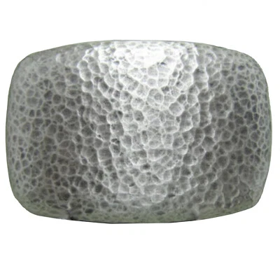 Fibbia Colpo di Martello Look, Edizione D'Argento (Argento Placcato), Cintura - Immagine 1 di 4