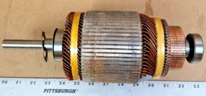 GE, Thermo King Motor 104-652 & 104-460 5BC48JB821B Armature pn 44-7290 - Foto 1 di 6