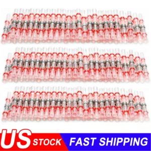 400pcs Waterproof Wire Connectors Heat Shrink Solder Seal Sleeve Butt Terminals - Picture 1 of 12