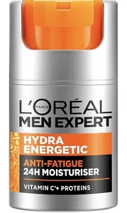 L'Oreal Paris Men Expert Hydra Energetic Anti-Fatigue Moisturiser For Men 50ml - Bild 1 von 1