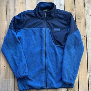 Under Armour Loose X storm Jacket Youth Size L Blue Zip Up Cold Gear - Picture 1 of 7