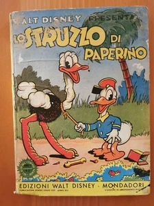 LO STRUZZO DI PAPERINO - ALBI CERCHIO VERDE - 1939 - CARTONATO - Foto 1 di 5