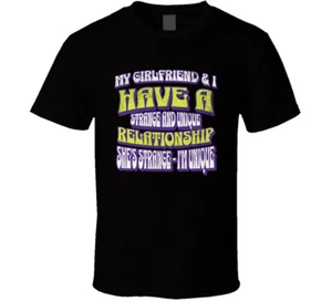 Funny Boyfriend And Girlfriend Relationship Hilarious Quote Gift T Shirt - Picture 1 of 8
