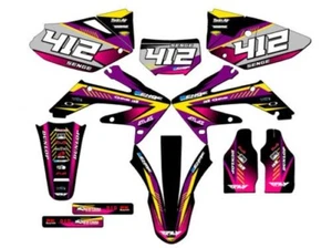 2004-2018 CRF 250 X SURGE Purple Senge Graphics Kit Compatible with Honda - Picture 1 of 10
