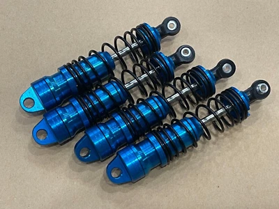 HD BIG BORE ALUMINUM Shock With 4mm shaft For 1/10 Losi 22s Drag Car Blue - Image 1 of 3