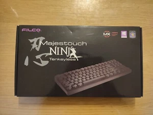 Filco Majestouch II Ninja Tenkeyless Cherry MX Blue Keyboard - Picture 1 of 3