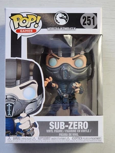 Sub Zero 251 Mortal Kombat X Funko Pop Games Vinyl - Picture 1 of 4