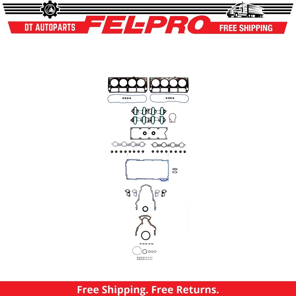 Juego de juntas de motor Fel-Pro 2003 2004 2005 para Chevrolet Silverado 1500 2002-2006 Foto 1 de 1