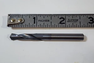 Letter B / .238" Dia. Solid Carbide Stub Drill TiCN x 3/4" LOC M.A. Ford USA - Picture 1 of 4