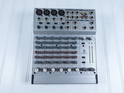 Behringer Eurorack MX 802A 8 Channel Mixer No Power Cord Free Shipping - Image 1 of 4