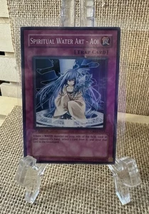 Spiritual Water Art - Aoi. - CRV-EN051 - Yugioh Card - 1st edition - Picture 1 of 3