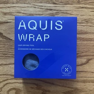 AQUIS Hair Wrap Trockentuch Werkzeug Recycelte Mikrofaser Aquitex - Mittelblau - Bild 1 von 4